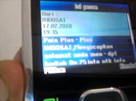 SMS Pemenang Point Plus-Plus Indosat2