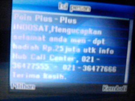 SMS Undian Point Plus-Plus Indosat4
